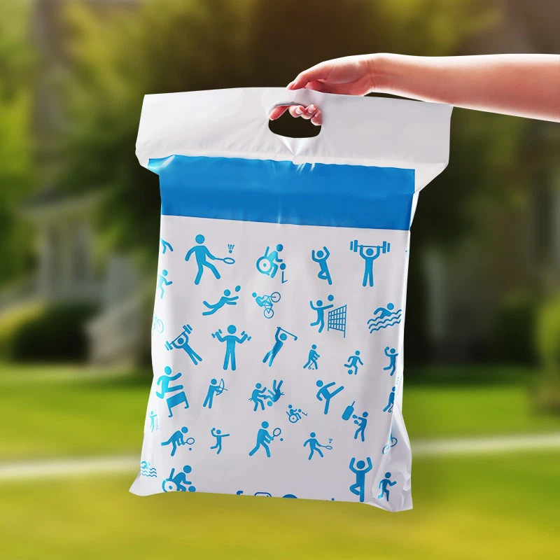 Polyethylene hand mailing bag Polyethylene hand mailing bag