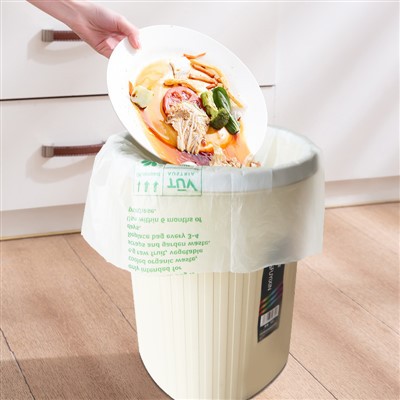 Biyolojik olarak parçalanabilen sızdırmaz çöp torbaları