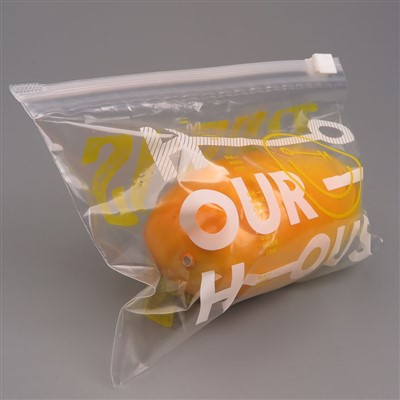 Fermuarlı plastik poşetler